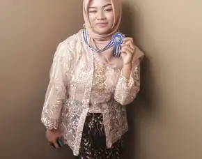 Terbaru, Kebaya Wisuda, Rok Songket, Perpisahan Sma, Tapanuli, Neng Lina Kebaya