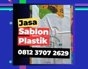 Jasa Sablon Plastik Kresek Di Ngawi