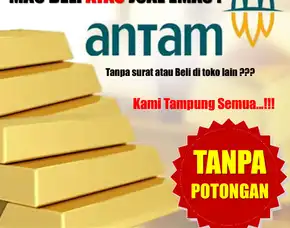 [ Garansi Untung 100 % ] Jual Emas Antam Di Maluku Utara