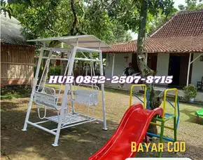 Gambar Ayunan Besi Minimalis Untuk Taman Rumah Mewah Kec Bonang Demak