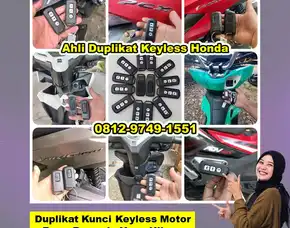 0812-9749-1551(Wa), Buat Duplikat Kunci Keyless Terdekat Pcx Adv Vario Scoopy Kertasemaya Indramayu