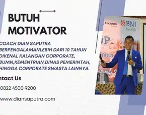 Motivator Sidoarjo, Terpercaya & Solutif, Dian Saputra