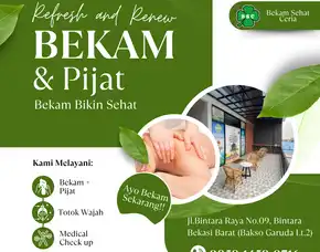 Pusat Bekam Terdekat Bekasi, Rumah Bekam Terdekat Dari Lokasi Saya Di Bekasi