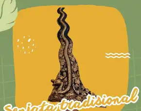 Keris Bali Pamor Madu Alat Spiritual  Tabanan Banjarmasin Kerajinan Keris