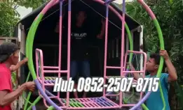 Hub 0852-2507-8715 Produksi !! Ayunan Besi Klasik Dan Mainan Playground Outdoor Kec Margasari Tegal Bayar Cod Free Ongkir