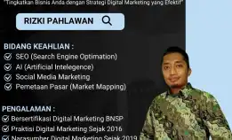 Call 0858-9587-9128 Instruktur Narasumber Digital Marketing Bnsp Kementan Tanah Datar Batam Semarang Jogja Depok Rizki Pahlawan