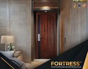 (Fortress) Pintu Kamar Minimalis 2024 Motif Kayu Di Palu