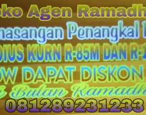 Dibulan Ramadhan Ada Diskon Pemasangan Baru Anti Petir Radius R-85m Wilayah Bandung
