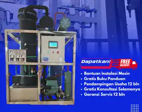 Mesin Es Kristal 1 Ton Morowali Utara, Sulteng