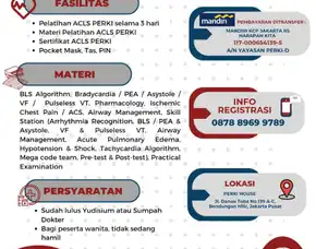 Terpercaya, Pelatihan Acls Perki Aceh