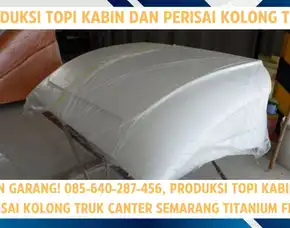 Gaya Sultan! Jual Perisai Kolong Belakang Truk Fuso Semarang Karoseri K3
