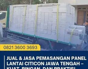 Gagah 0821 3600  3693 Pemasangan Panel Lantai Citicon Jawa Tengah