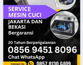 0858 1743 8579 Jasa Tukang Service Mesin Cuci Profesional Pangkalan Jati Kali Malang Jakarta Timur