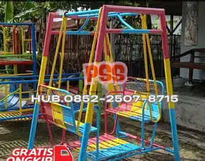 Contoh Ayunan Besi Dewasa Dan Perosotan Custom  Kec Tambora Jakarta Barat