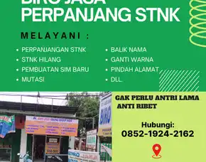 Biro Jasa Stnk Bpkb Jakarta Timur, Jasa Perpanjang Stnk Jakarta