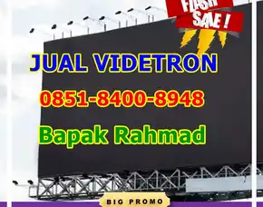 Hpro Audio Jual Videotron Transparan Di Bau-Bau