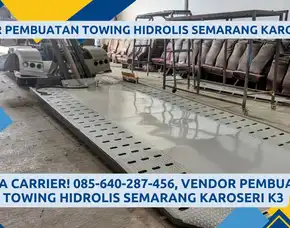 Ultra Carrier, Vendor Pembuatan Towing Hidrolis Semarang Karoseri K3