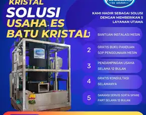 Mesin Es Kristal 1 Ton, Kepulauan Selayar Sulsel