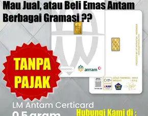 Hub0822-2111-1736, Wa [ Tanpa Potongan ], Jual Emas Lantakan Semper Timur