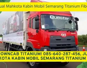 Crowncab Titanium! 085-640-287-456, Jual Mahkota Kabin Mobil Semarang Titanium Fiber