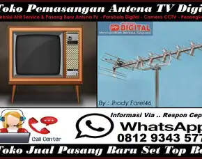 Toko Jasa Tempat Service Setting - Jasa Pasang Antena Tv Digital Di Bendungan Hilir, Tanah Abang Area Jakarta Pusat