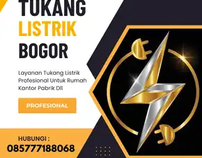 Tukang Listrik Bogor Timur 24 Jam 0857-7718-8068