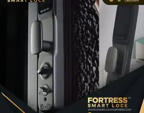 (Fortress) Smart Lock Door 2 Daun Pintu Di Palu