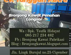 Promo !!! Harga Jual Bronjong Kawat Di Tasik Putri Puyu, Riau