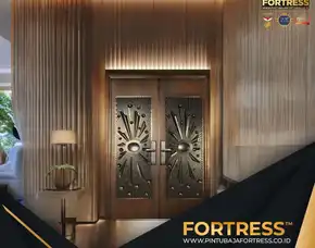 (Fortress) Merk Pintu Baja Kupu Tarung Di Banjarmasin
