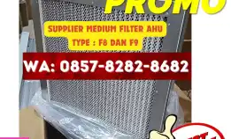 [0857-8282.8682] Supplier Medium Filter Single Dan Double Header Untuk Berbagai Kebutuhan Hvac