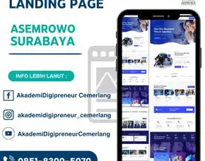 Jasa Pembuatan Landing Page Asemrowo Surabaya