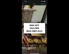 Pengrajin Gong Rokan Hilir