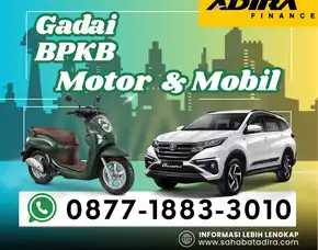 0877-1883-3010, Gadai Bpkb Adira Daan Mogot