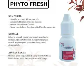 Phyto Fresh Kab Solok, Alasan Minyak Esensial Efektif