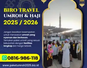 Travel Umroh Akhir Tahun 2025 Kanigoro Blitar Al Bahjah