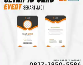 Sehari Jadi, Wa./Call 0877-7850-5584, Cetak Id Card Event, Di Batu Ceper Tangerang