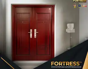 (Fortress) Merk Pintu Baja Terbaik 1 Daun Di Palu