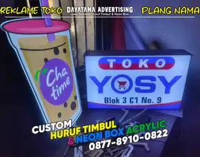 Dayatama Advertising - Jasa Reklame Neon Box & Huruf Timbul Cimahi