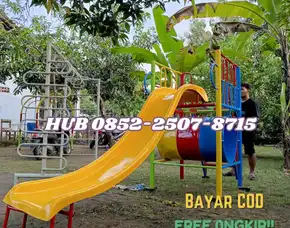 Desain Ayunan Besi Minimalis Terbaru Dan Mainan Panjat Tali Kec Cisata Pandeglang