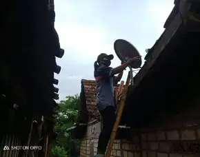 Tempat Order Jasa Pasang & Setting Service Antena Parabola Di Paninggilan Utara Kota Tangerang