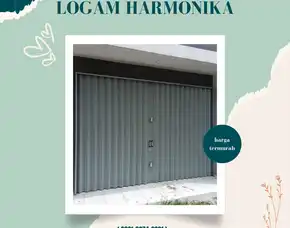 Jual Pintu Harmonika Sidoarjo Www.Logamharmonika.Com