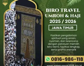 Travel Umroh Syawal 2025 Binangun Blitar Al Bahjah