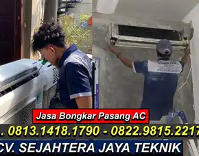 Jasa Service Ac Daikin Panasonic Kedungwaringin, Tanah Sareal, Bogor, Terdekat - Cv. Sejahtera Jaya Teknik