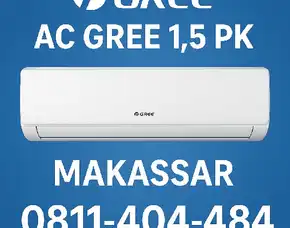 Jual Ac Gree 1.5pk Makassar 0811,404,484