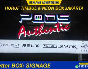0877 8910 0822 Neon Box, Huruf Timbul, Papan Nama, Reklame Jakarta