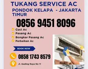W.A 0856 9451 8096 Service Ac Dan Cuci Ac Pondok Kelapa Jakarta Timur