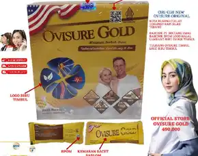 Ovisure Gold Milk Susu Vitamin Tulang Dan Sendi 12 Sachet Amerika