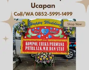 Jual Papan Bunga Ucapan Kejayan