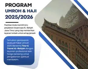 Paket Umroh Akhir Tahun 2025 Blimbing Malang - Al Bahjah