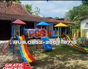Contoh Ayunan Besi Custom Dan Perosotan Anak Kec Johar Baru Jakarta Pusat